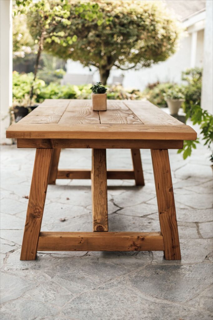 outdoor table