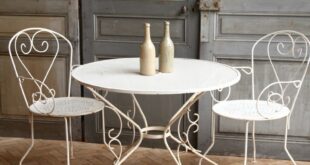 round garden table