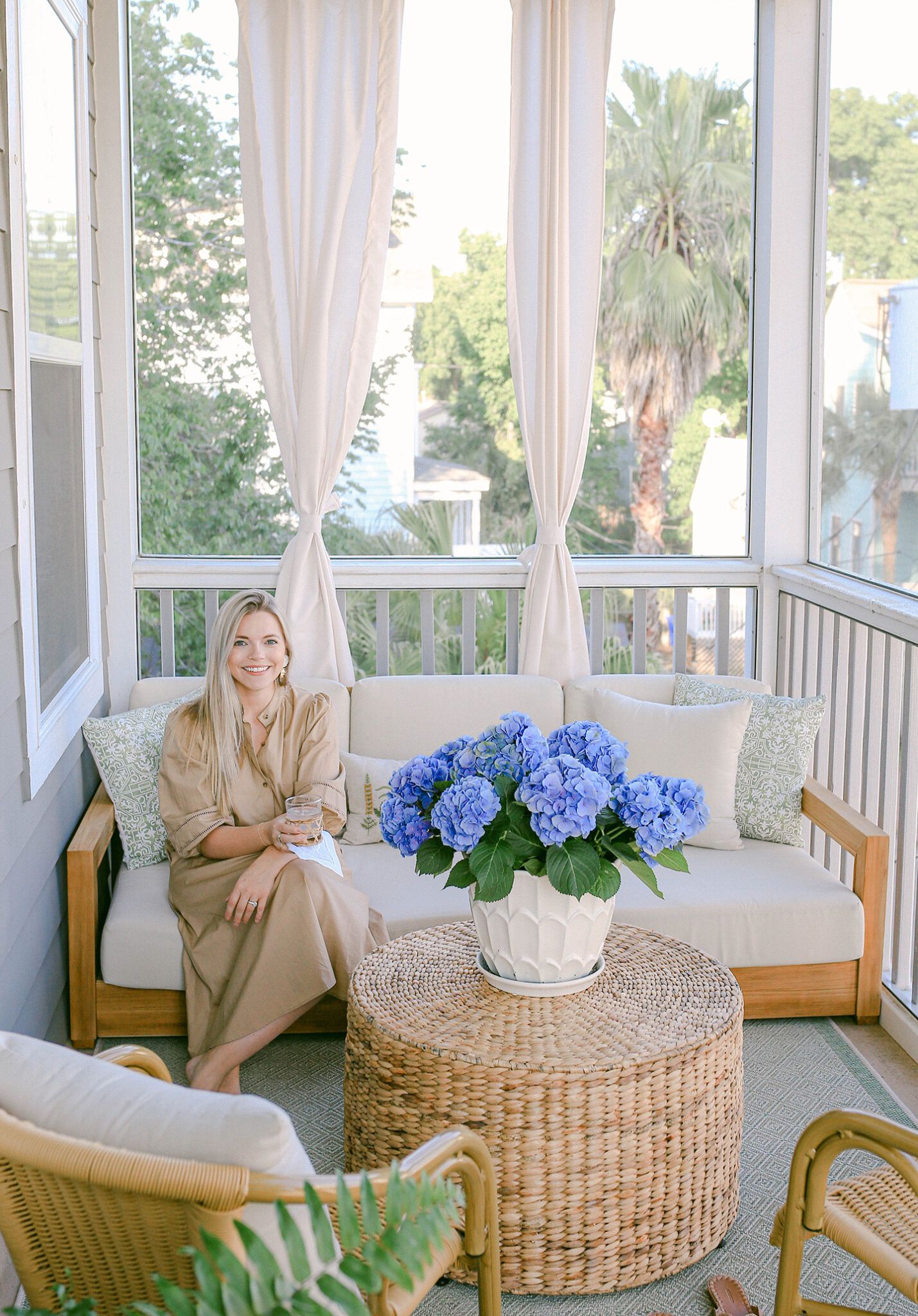 Cozy Retreat: The Charm of a Small Screened-In Porch