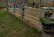 cinder block fence ideas