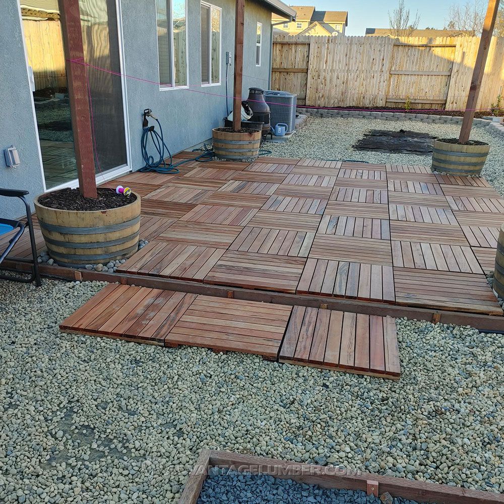 Transform Your Outdoor Space with Stylish Decking Tiles