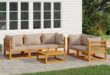 wooden garden furniture sets