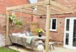 wooden pergola