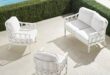 white outdoor furniture