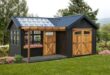 metal garden sheds