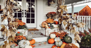 fall front porch ideas