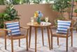 outdoor bistro set