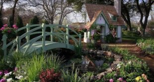 small garden bridge ideas