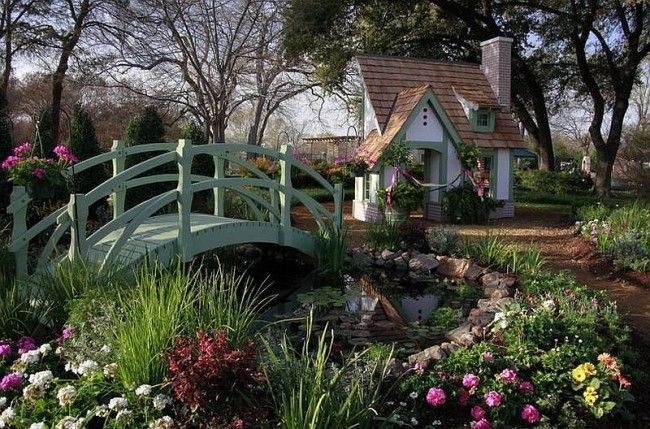 Charming Bridge Designs for Your Petite Garden