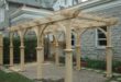 cedar pergola