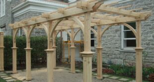 cedar pergola