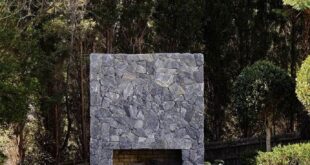 outdoor fireplace designs