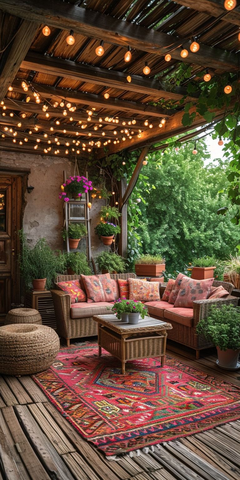 Creative Front Patio Design Inspirations