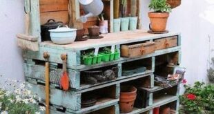 garden ideas with pallets