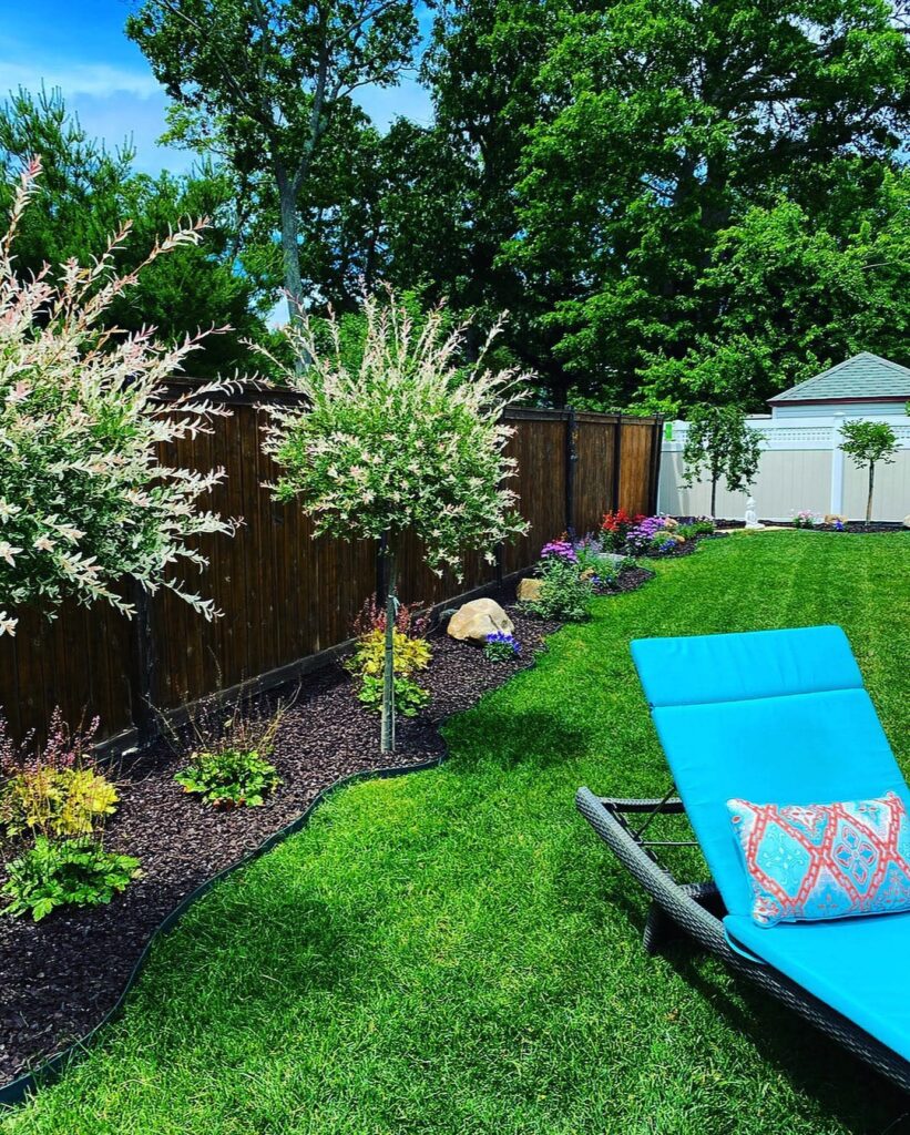 backyard ideas low maintenance