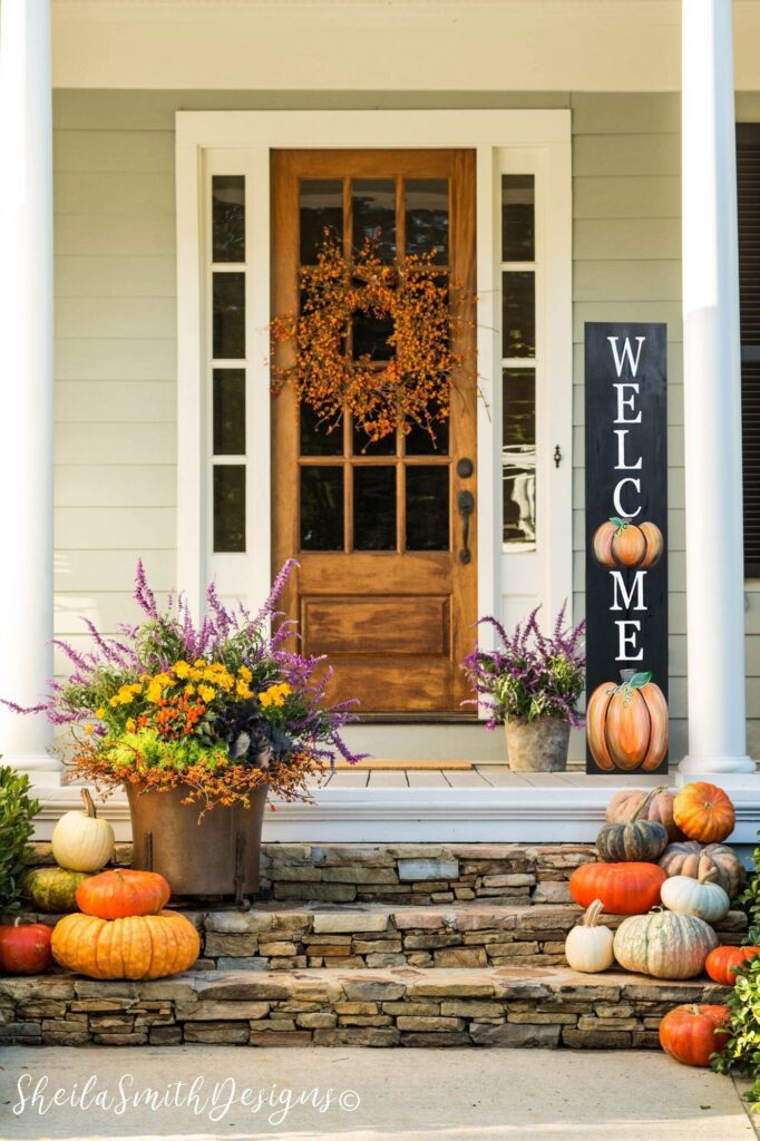 fall front porch ideas