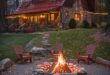 backyard ideas with fire pit