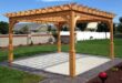 cedar pergola