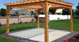 cedar pergola