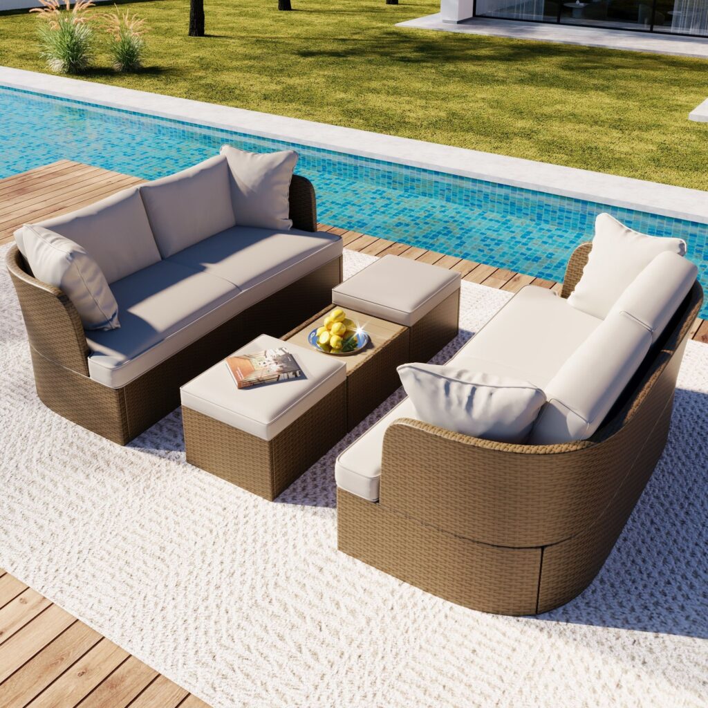 wicker patio furniture