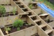 pallet raised garden bed