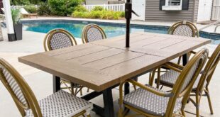 patio table and chairs