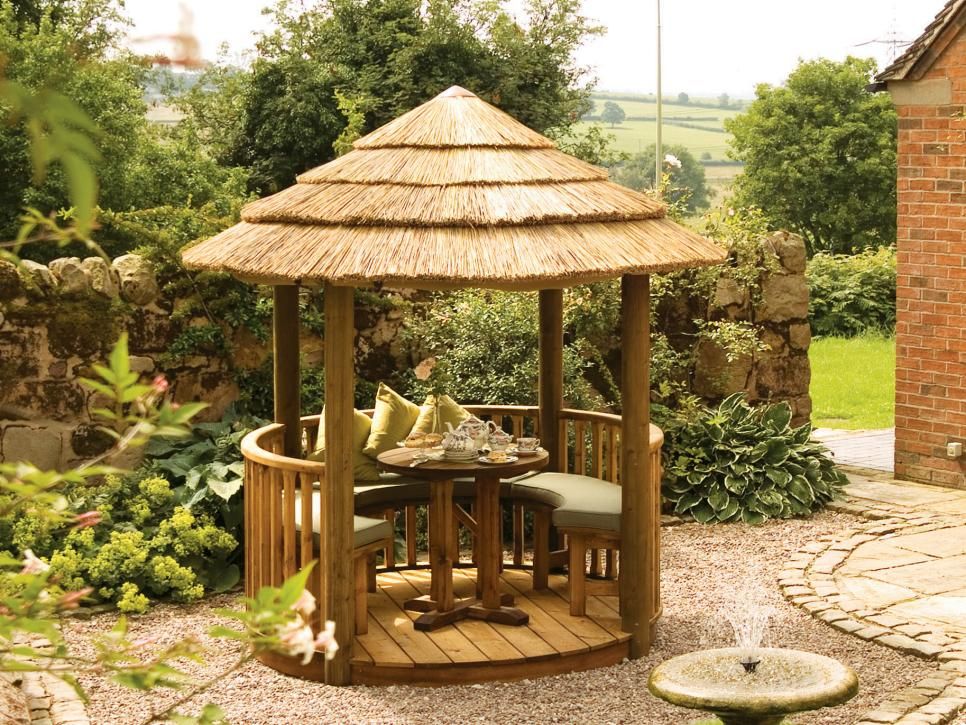 Charming Small Gazebo: A Cozy Retreat for Relaxation