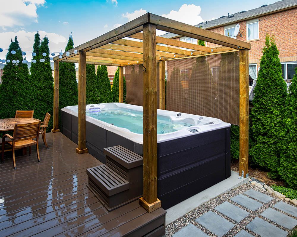 Creative Swim Spa Deck Designs for a Relaxing Outdoor Oasis