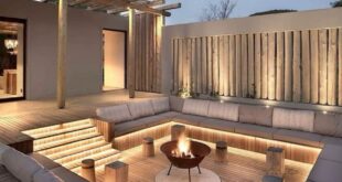 backyard ideas with fire pit