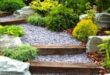 landscaping steps on a slope