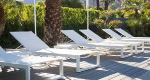 white outdoor furniture