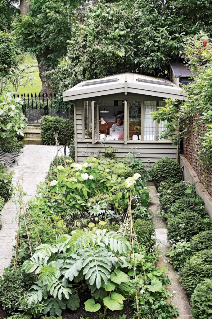 wooden garden sheds