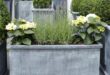 garden planter troughs