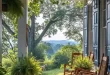 spring porch decor