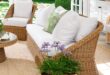 wicker patio furniture