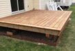 wooden deck