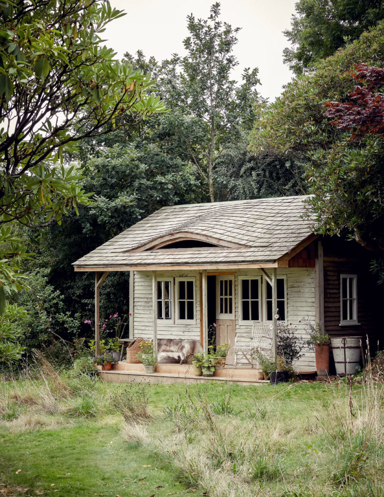 wooden garden sheds