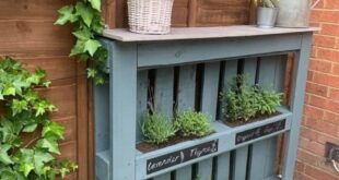 garden ideas with pallets