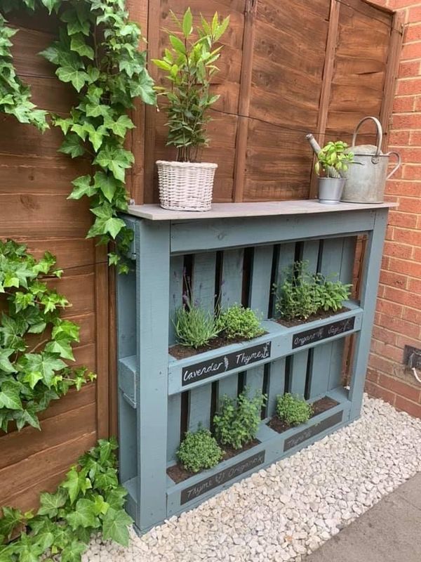 garden ideas with pallets