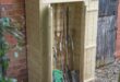 garden tool storage