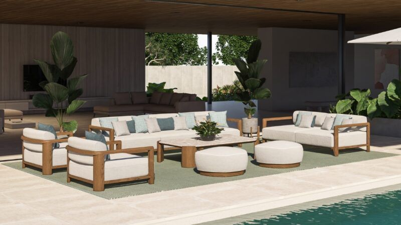 Upgrade Your Outdoor Space with Stylish Pool Furniture