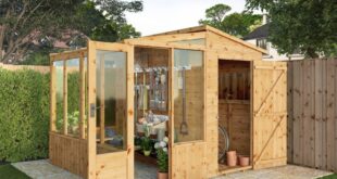 wooden garden sheds