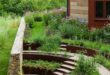 landscaping steps on a slope