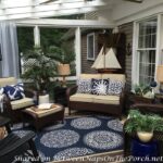 Nautical Decor & Tablescape for a 3-Season Porch | Screened porch .