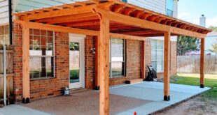 cedar pergola