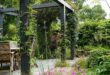 small garden pergola