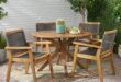 patio table and chairs