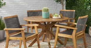 patio table and chairs