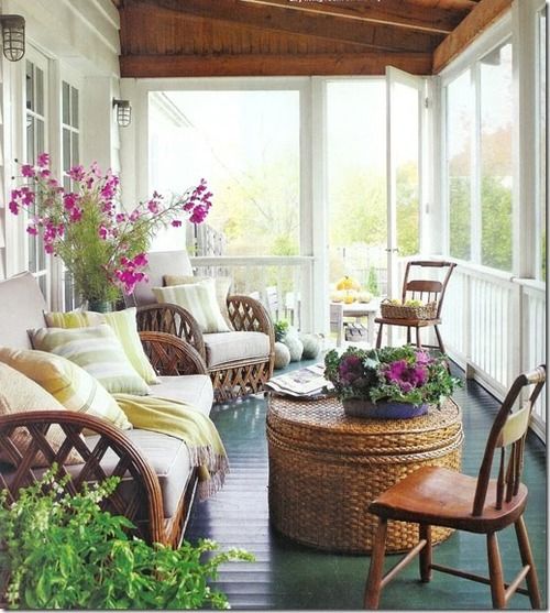 A Cozy Porch Haven for Relaxing