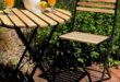 small garden table and chairs